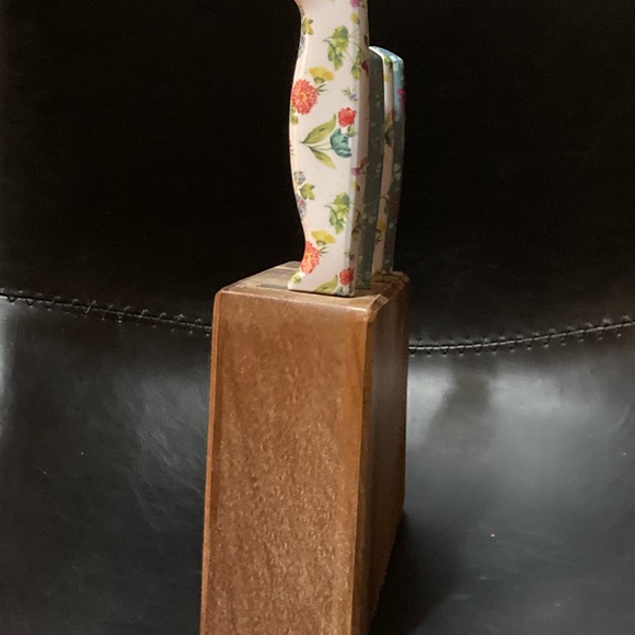 🔪Pioneer Woman Cutlery Set with Wooden Block 🔪 - Picture 11 of 11